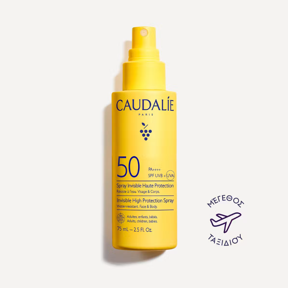 Caudalie Vinosun Invisible High Protection Spray SPF50 / Αντηλιακό Σπρέι, 75ml