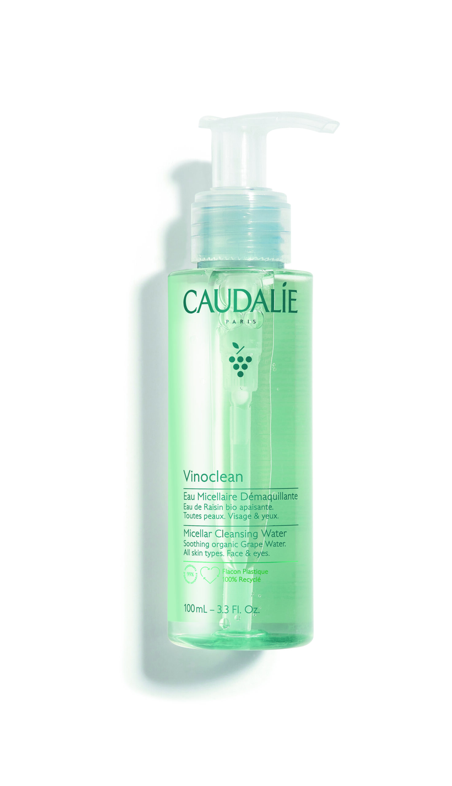Caudalie Vinoclean Micellar Cleansing Water / Νερό Καθαρισμού, 100ml