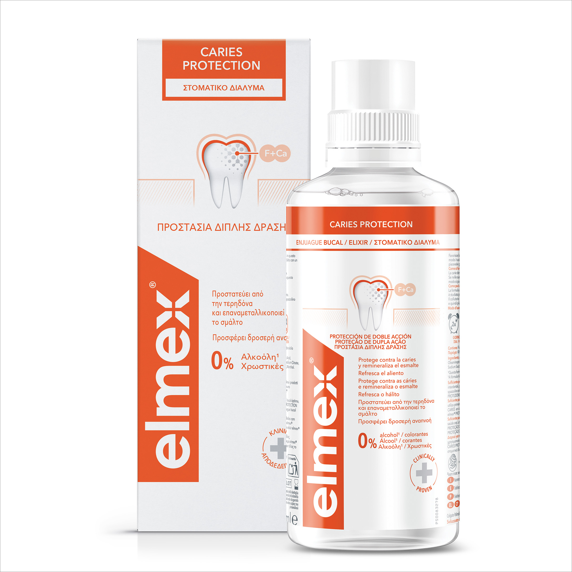 Elmex Caries Protection / Στοματικό Διάλυμα για Προστασία Τερηδόνα, 400ml